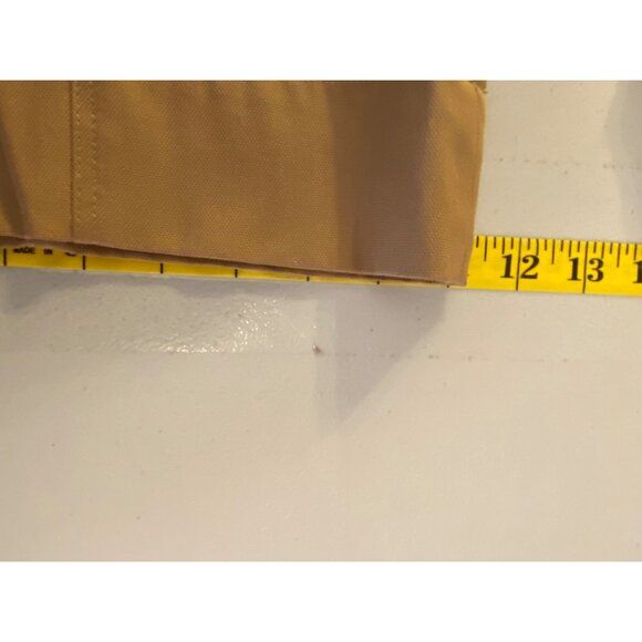 Ann Taylor Womens Wide Leg Tan Capri Pants Size 8 - Picture 10 of 10